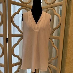 Elegant White Sleeveless Top